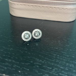 Swarovski Silver Studs